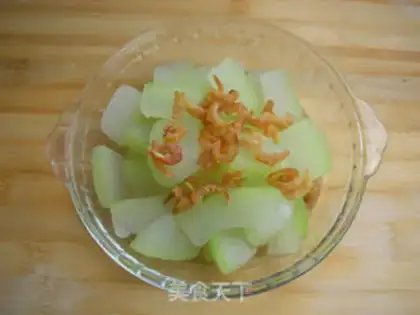 Make Spicy sea rice and white gourd step 4