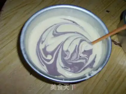 Make Marble Mulberry Qifeng Cake step 12