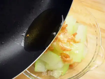 Make Spicy sea rice and white gourd step 6
