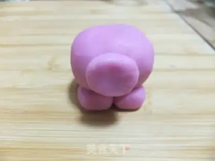 Make Cute pig pig glutinous rice dumplings step 5