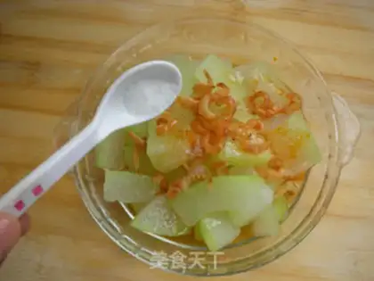 Make Spicy sea rice and white gourd step 7