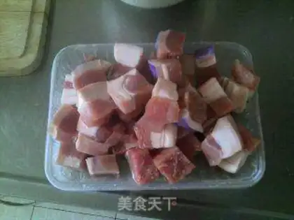 Make Braised pork stewed with vermicelli step 1