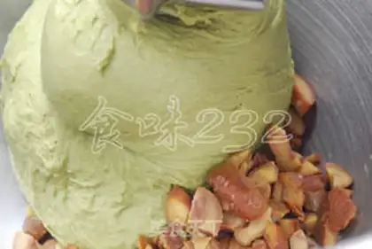 Make Matcha chestnut toast step 3