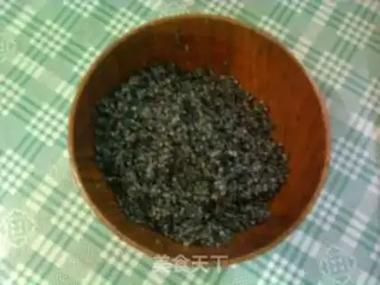 Make Sesame broken crispy bun step 4
