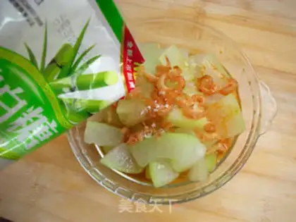 Make Spicy sea rice and white gourd step 9
