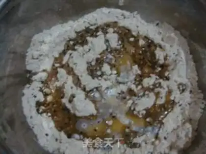 Make Sesame whole wheat digestive cake step 1