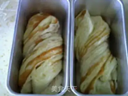 Make Coconut twist bread step 24