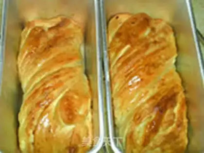 Make Coconut twist bread step 25