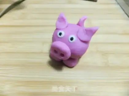 Make Cute pig pig glutinous rice dumplings step 10