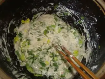 Make vegetable cake step 2