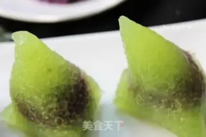 Make Purple sweet potato crystal rice dumplings step 15