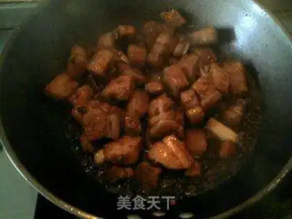 Make Braised pork stewed with vermicelli step 8