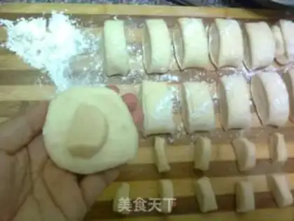 Make Sesame broken crispy bun step 8