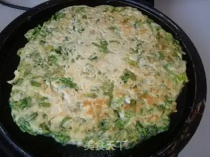 Make vegetable cake step 4