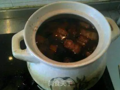 Make Braised pork stewed with vermicelli step 9