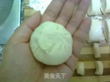 Make Sesame broken crispy bun step 9
