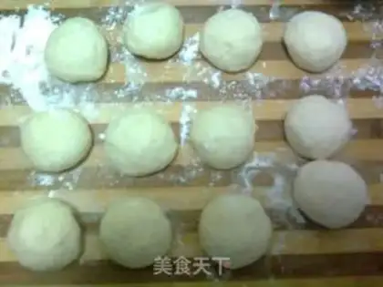 Make Sesame broken crispy bun step 10