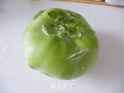 Make stir-fried shredded pork with blue rice step 0