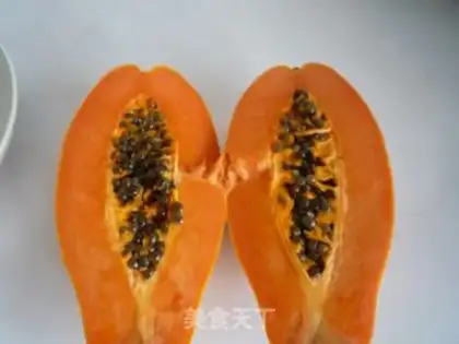 Make Papaya and tremella soup step 3