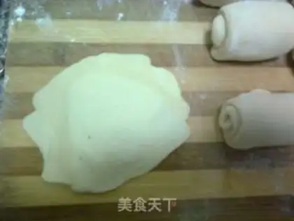 Make Sesame broken crispy bun step 17
