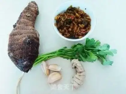 Make Taro meatballs and Chinese cabbage soup step 0