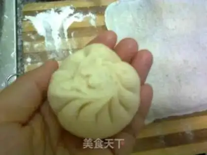Make Sesame broken crispy bun step 19