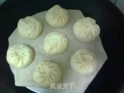 Make Sesame broken crispy bun step 20