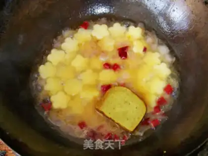 Make fancy curry potatoes step 6