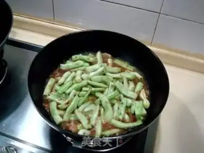 Make Braised white lentils in Beijing sauce step 7