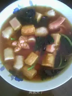 Make Amaranth fish tofu soup step 9