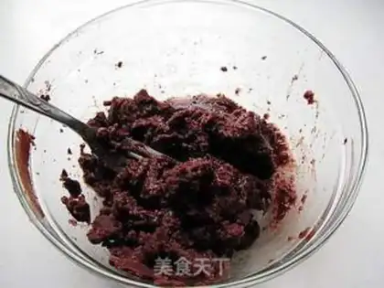 Make red bean cake step 2