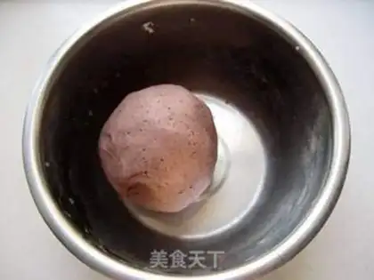 Make red bean cake step 3