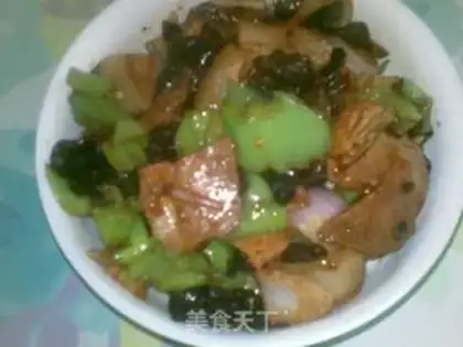 Make Home-cooked pork step 4