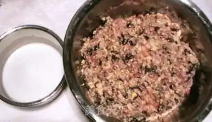 Make tofu balls step 1