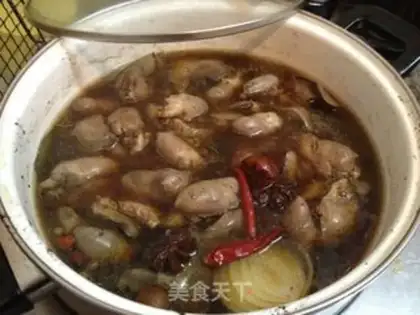 Make Stewed chicken liver step 5