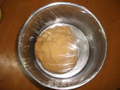 Make Pumpkin hot dog bread step 2