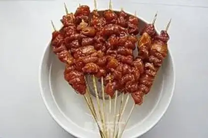 Make Cumin sauce flavored kebabs step 3