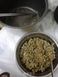 Make mung bean cake step 0