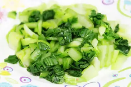 Make Shrimp and green vegetables porridge step 2