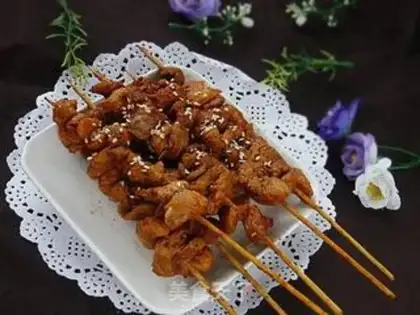 Make Cumin sauce flavored kebabs step 6