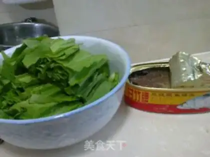 Make Black bean dace fish oil wheat vegetable step 0