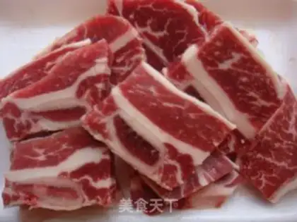 Make Black pepper cowboy bone step 0