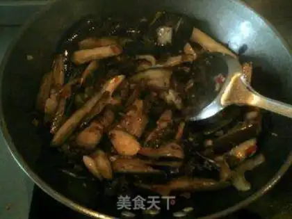 Make stir-fried eggplant with cabbage step 5