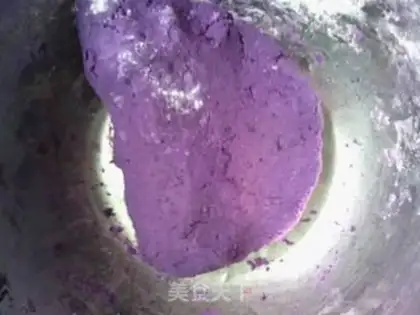 Make Purple sweet potato glutinous rice balls step 6
