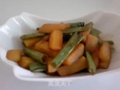 Make Braised potatoes with green beans step 7