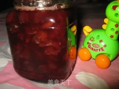 Make simple cherry jam step 4
