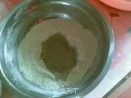 Make Homemade simple mung bean cake step 5