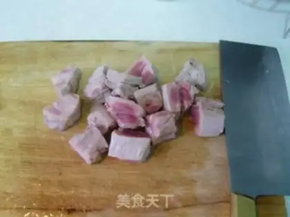 Make Vegetarian chicken roast pork step 2
