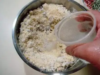 Make Sweet date corn flour cake step 7