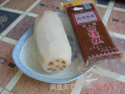 Make Sweet and sour lotus root step 0